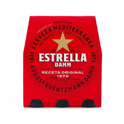 Estrella Damm Pack 6BT 25CL