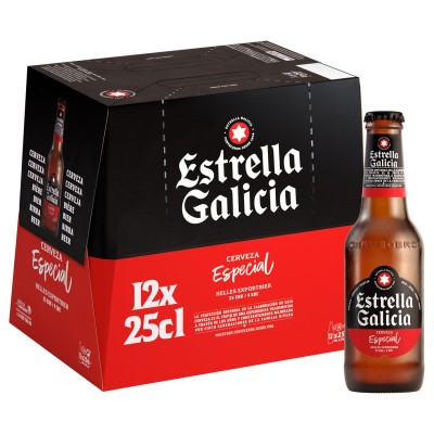 Estrella Galicia Pack 6Bt 25CL