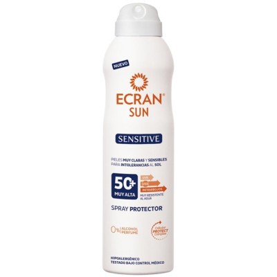 Ecran Leche Spray Sensitive 50 SPF 250ML