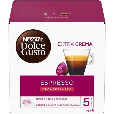 Nescafé Dolce Gusto Espresso Intenso Descafeinado 16U