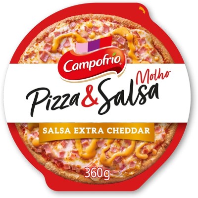 Campofrío Pizza Jamón y Queso 360G