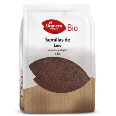 Biogran Semillas de Lino Bio Saco 4Kg