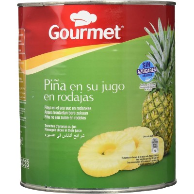 Gourmet Piña en Rodajas 565G