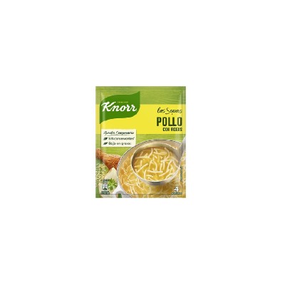 Knorr Sopa Pollo Con Fideos 63G