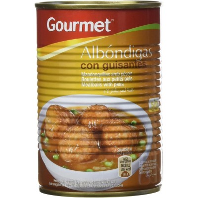 Gourmet Albóndigas con Guisantes 415G