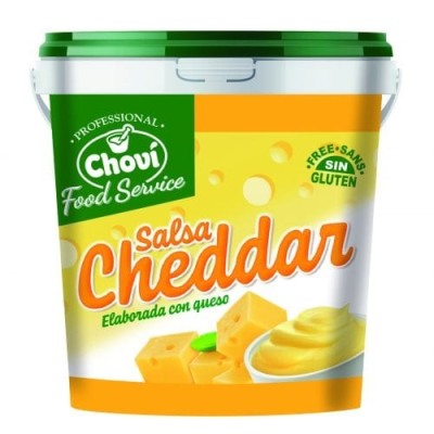 Chovi Salsa Cheddar Hostelería 1,1Kg