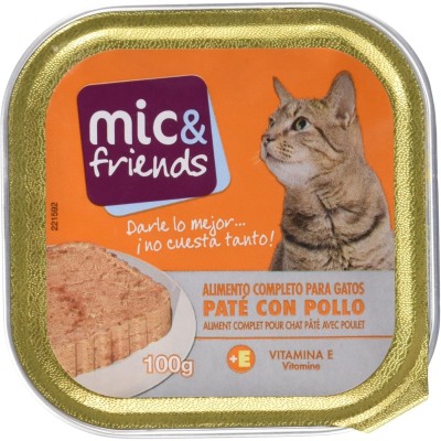 Mic&Friends Comida Para Gatos Pollo 100G