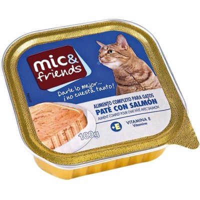 Mic&Friends Comida Para Gatos Salmón 100G