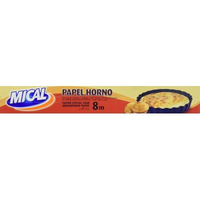 Mical Rollo Papel Horno 0,3x8M