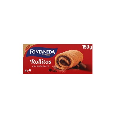 Fontaneda Rollitos de Chocolate 5U 150G