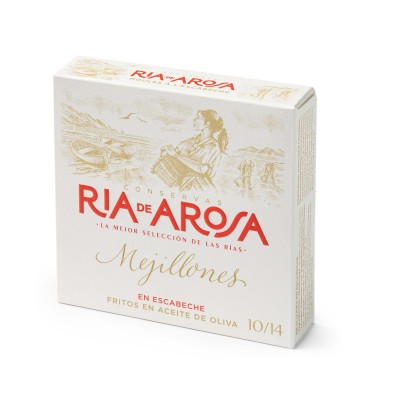 Ortiz Ría Arosa Mejillón en Escabeche 115Gr