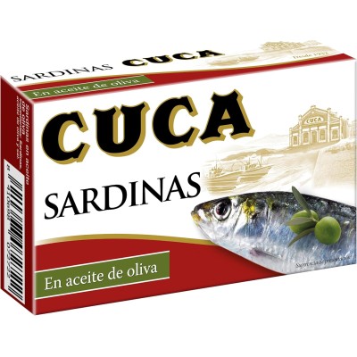 Cuca Sardinilla en Aceite de Oliva 85G