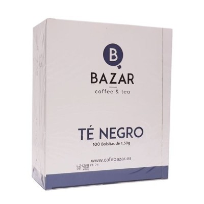 Bazar Té Negro Infusión 100U