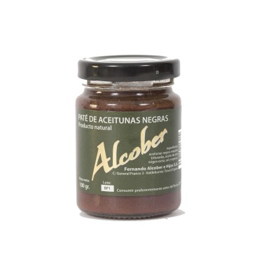 Alcober Paté Aceitunas Negras 100G