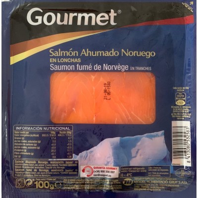 Gourmet Salmón Ahumado 80G