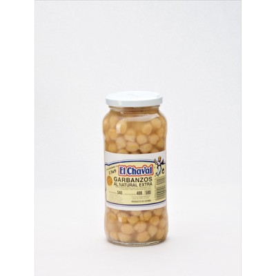 El Chaval Garbanzos Frasco 540G