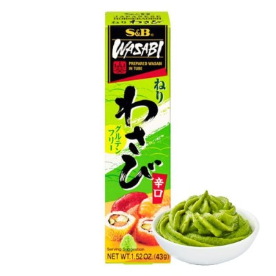 S&B Wasabi Pasta Tubo 43G