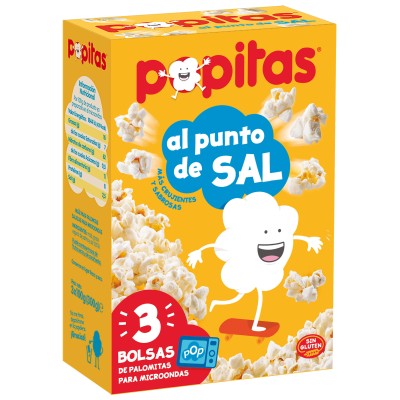 Popitas Palomitas Al Punto de Sal 3U