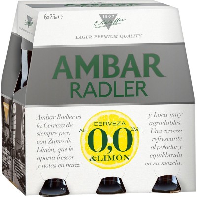 Ambar 0,0 Radler Pack 6Bt 25CL