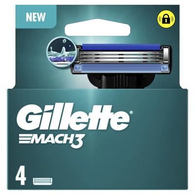 Gillette Mach3 Recambio 4U