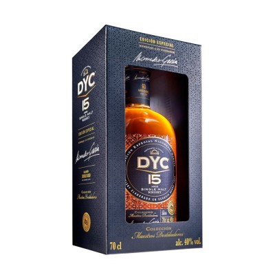 DYC Whisky 15 años 70CL