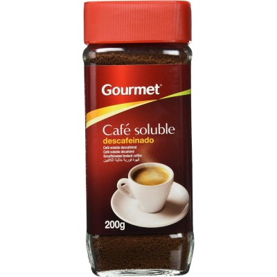 Gourmet Café Soluble Descafeinado Bote 200G