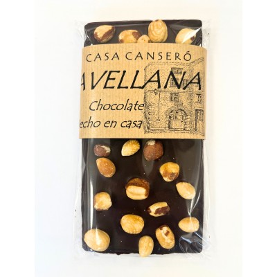 Casa Cansero Chocolate Negro con Avellanas 100G