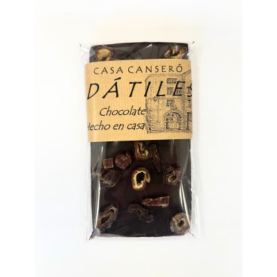 Casa Cansero Chocolate Negro con Dátiles 100G