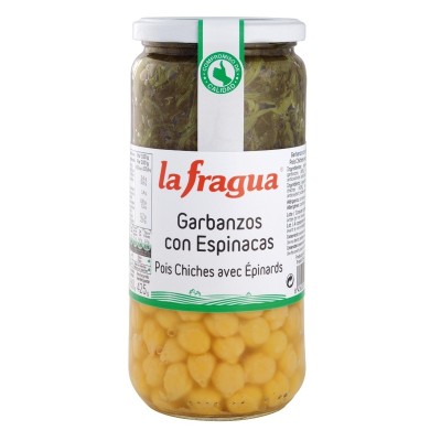 La Fragua Garbanzos Con Espinacas 660G