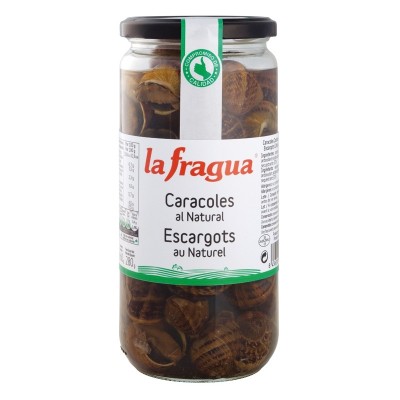 La Fragua Caracoles Cocidos al Natural 660G