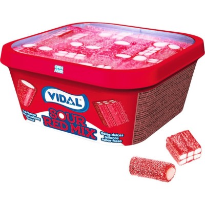 Vidal Sour Red Mix Fresa 180G