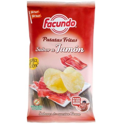 Facundo Patatas Fritas Al Jamón 55G