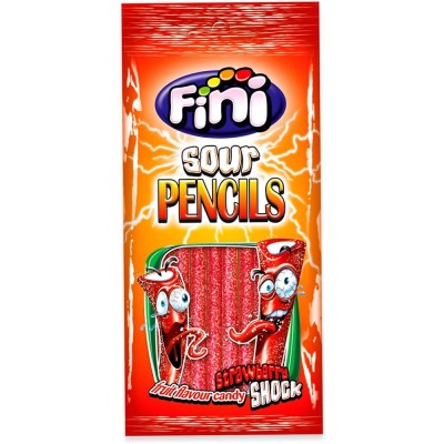 Fini Sour Pencils Rojo 90G