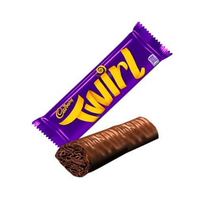 Cadbury Twirl Barrita Chocolate Con Leche 2U 43G