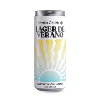 Estrella Galicia Lager de Verano Lata 33CL 6Pack