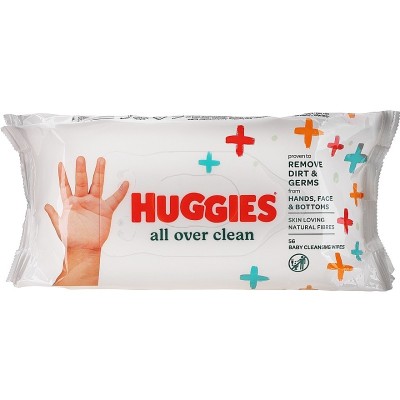 Huggies Toallitas Over Clean 56U