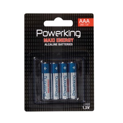 Powerking Pila Alcalina AAA 4U