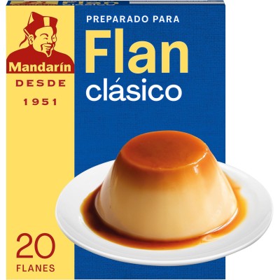 Flan Chino Mandarín Sobres 20G