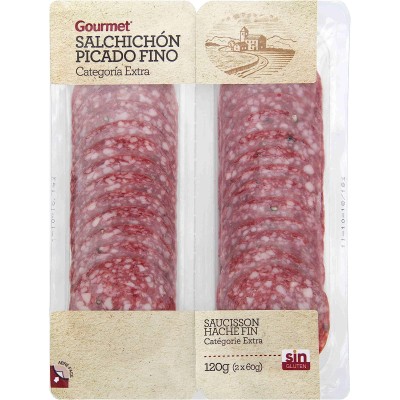 Gourmet Salchichón Loncheado 2x60G