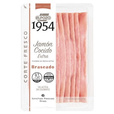 Pozo Jamón Cocido Braseado Duroc 1954 120G