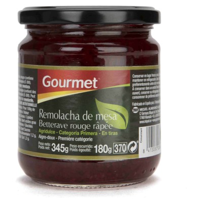 Gourmet Remolacha en Tiras Frasco 345G