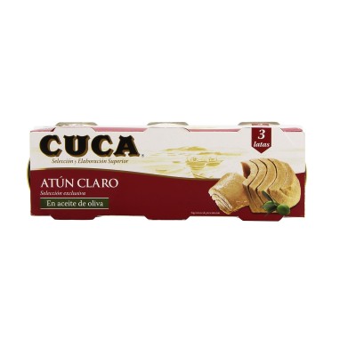 Cuca Atún Claro en Aceite de Oliva 144G