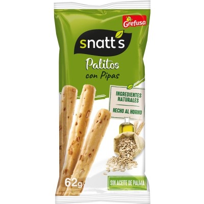 Snatt's Palitos Con Pipas 62G