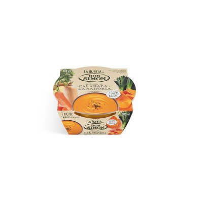 Crema La Huerta de Calabaza y Zanahoria 300ML