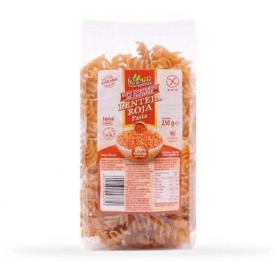 Sam Mills Fusilli Lenteja Roja 250G