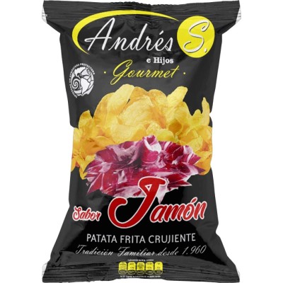 Andrés E Hijos Patatas Jamón Gourmet 45G