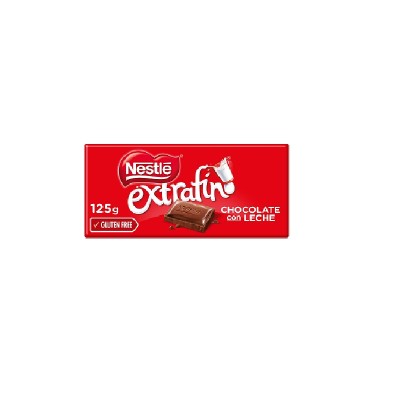 Nestle Extrafino Chocolate Con Leche 125G