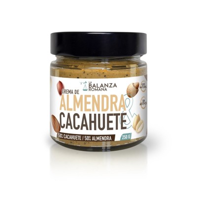 Balanza Romana Crema de Almendra y Cacahuete 250G