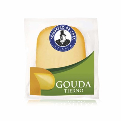 TGT Queso Gouda Tierno Cuña 325G