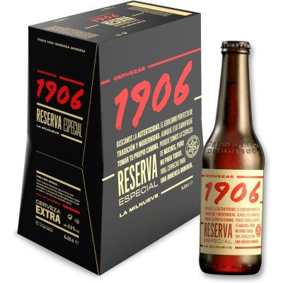 Estrella Galicia 1906 Pack 6Bt 33CL